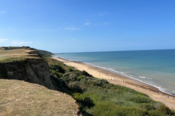 Overstrand to Cromer cliff top walk